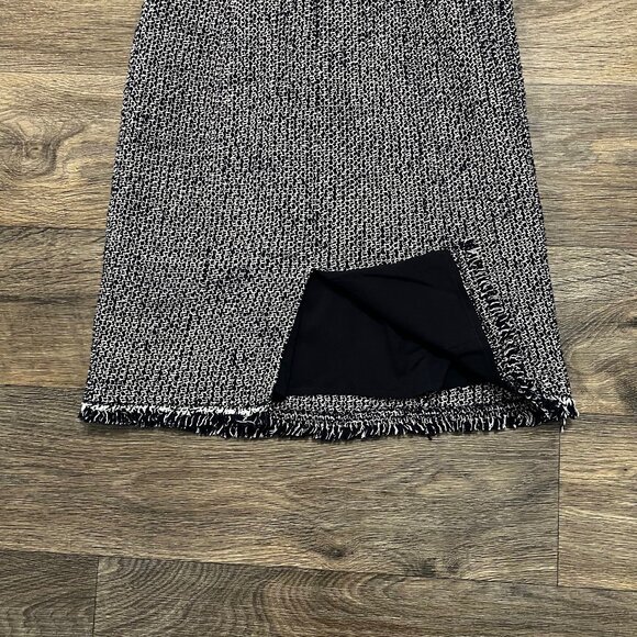 Rebecca Taylor Confetti Tweed Dress Navy Blue Pink Size 0 - Picture 10 of 13